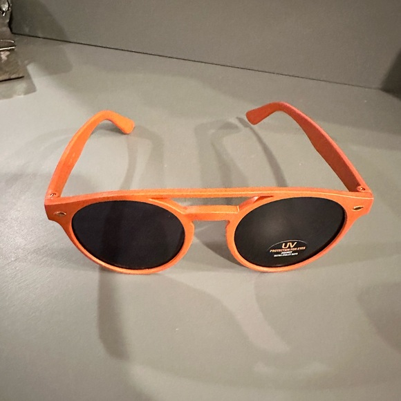 🆕Orange frame Unisex sunglasses UV protected Aperol Spritz - Picture 3 of 8